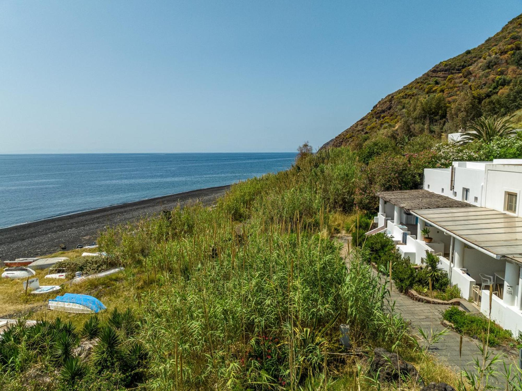 Villa Ginestra Sulla Spiaggia Di Stromboli Kültér fotó